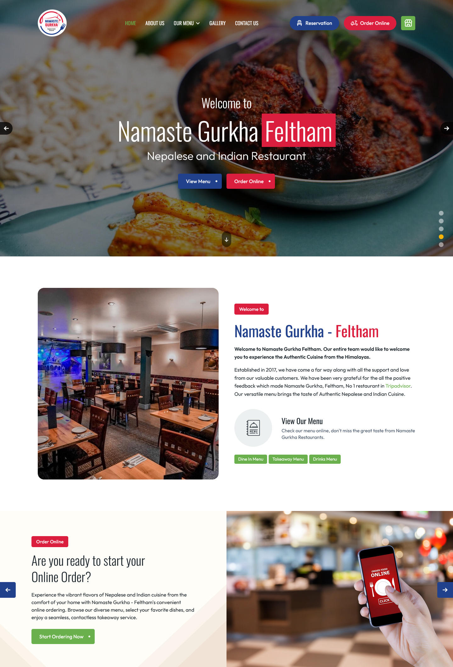 Namaste Gurkha Restaurants