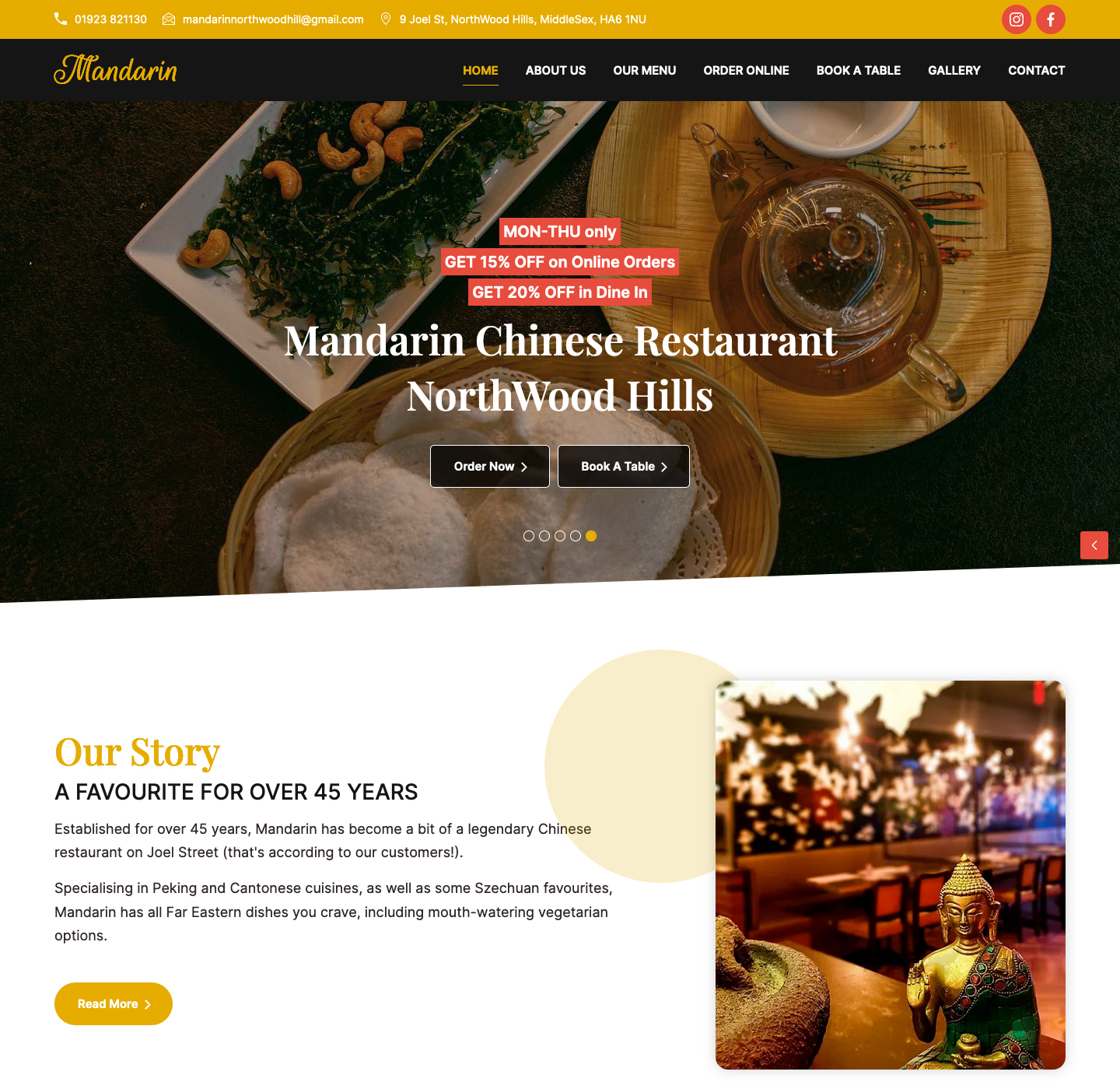 Mandarin Chinese Restaurant